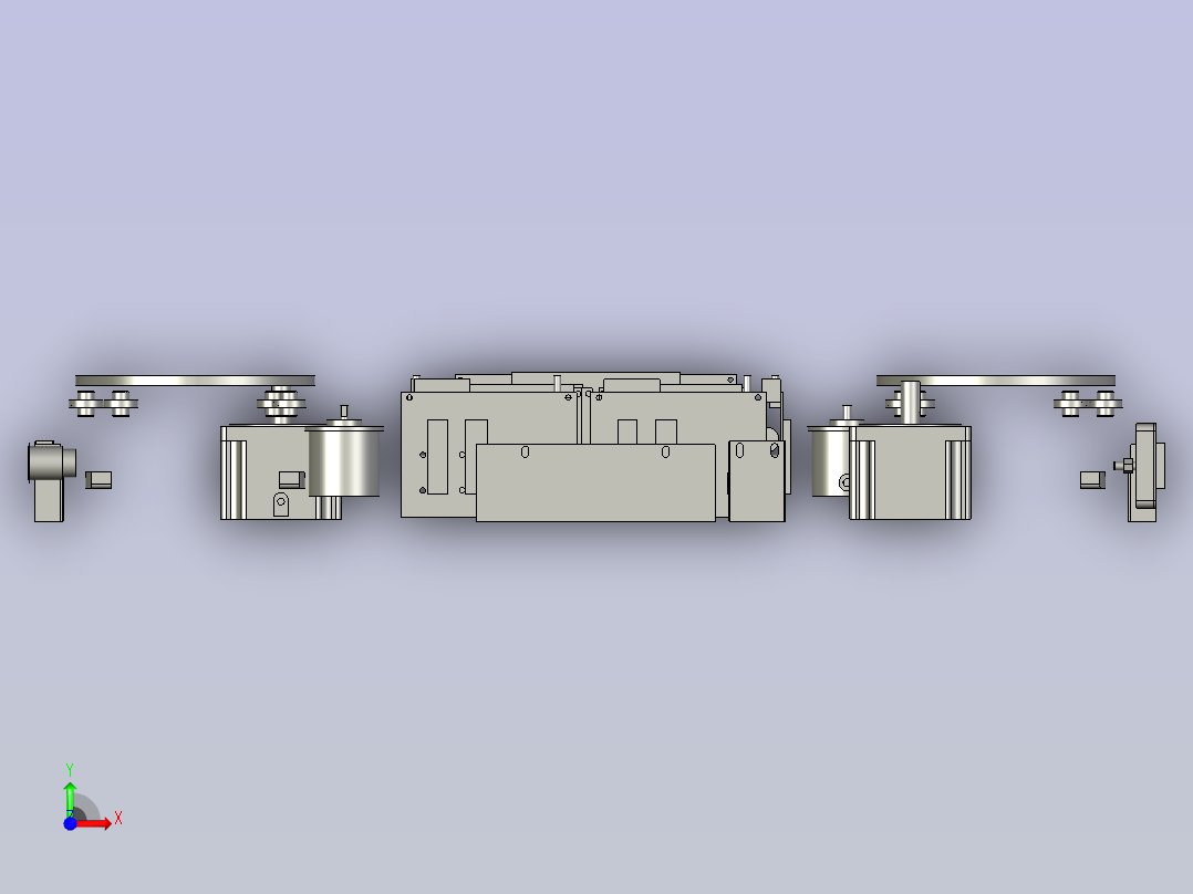 自动化搬运顶升式重载agv前视图