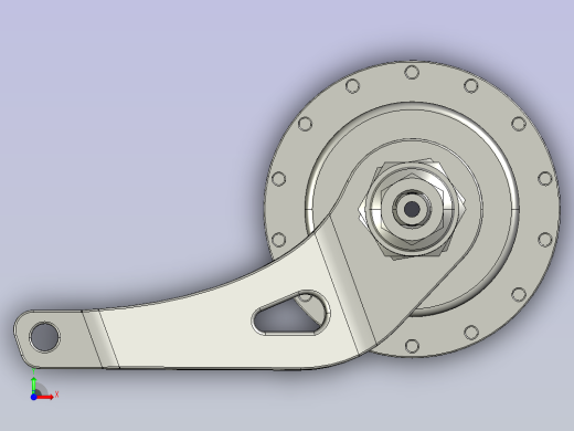 自动内变速倒刹花鼓内二自动变速死飞前视缩略图