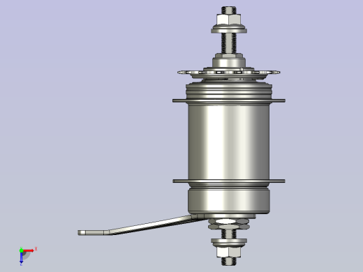 自动内变速倒刹花鼓内二自动变速死飞俯视缩略图