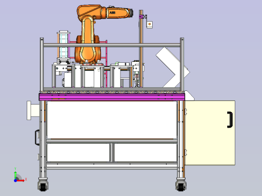 工业机器人综合实训平台（教学试验台前视缩略图