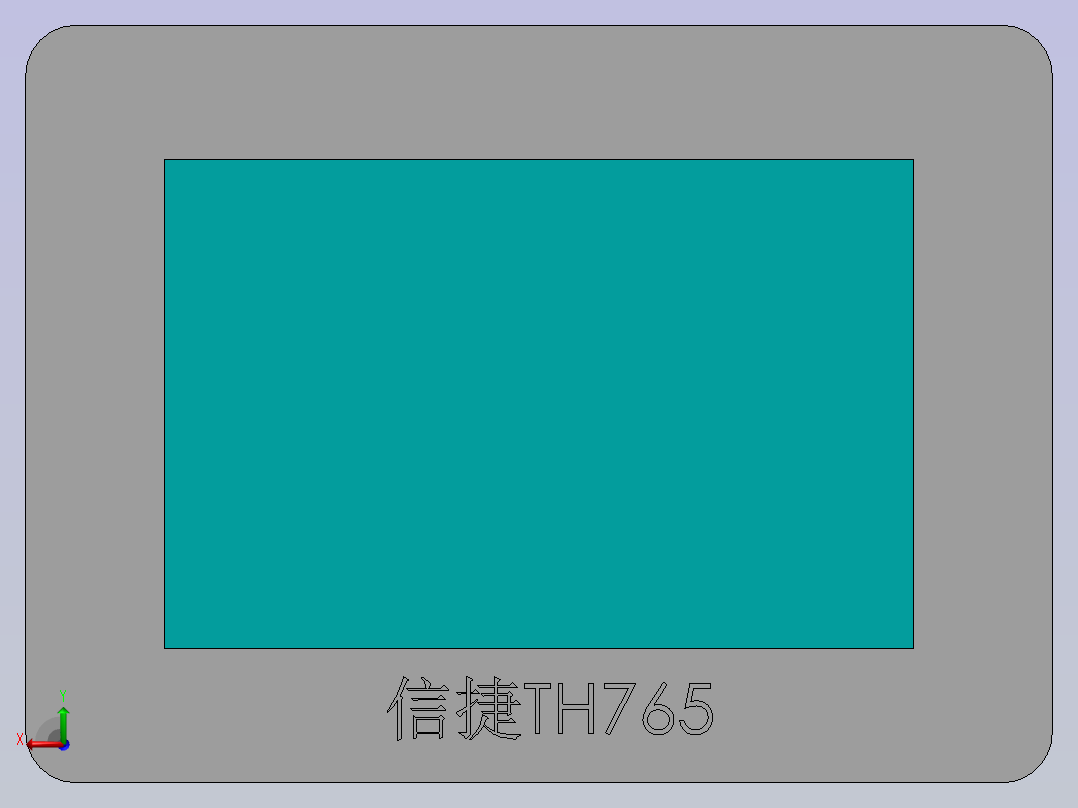 7英寸普洛菲斯触摸屏主视图
