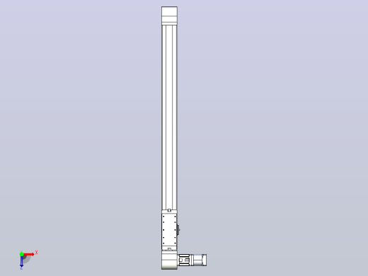 带式直线轴半闭式TPA-ONB-80-170-L950-DR-J60-N3俯视缩略图