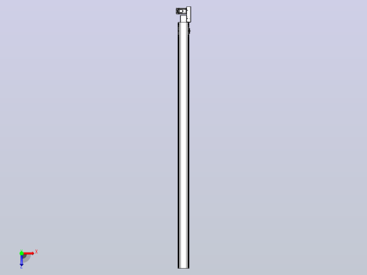 皮带直线轴半封闭可选导轨TPA-HNB-105D-90-L2150-ML-Y-P20-N3俯视缩略图