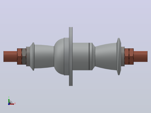 CB-10-12KV╱630A户内高压陶瓷穿墙套管[CB-10／1500]前视缩略图