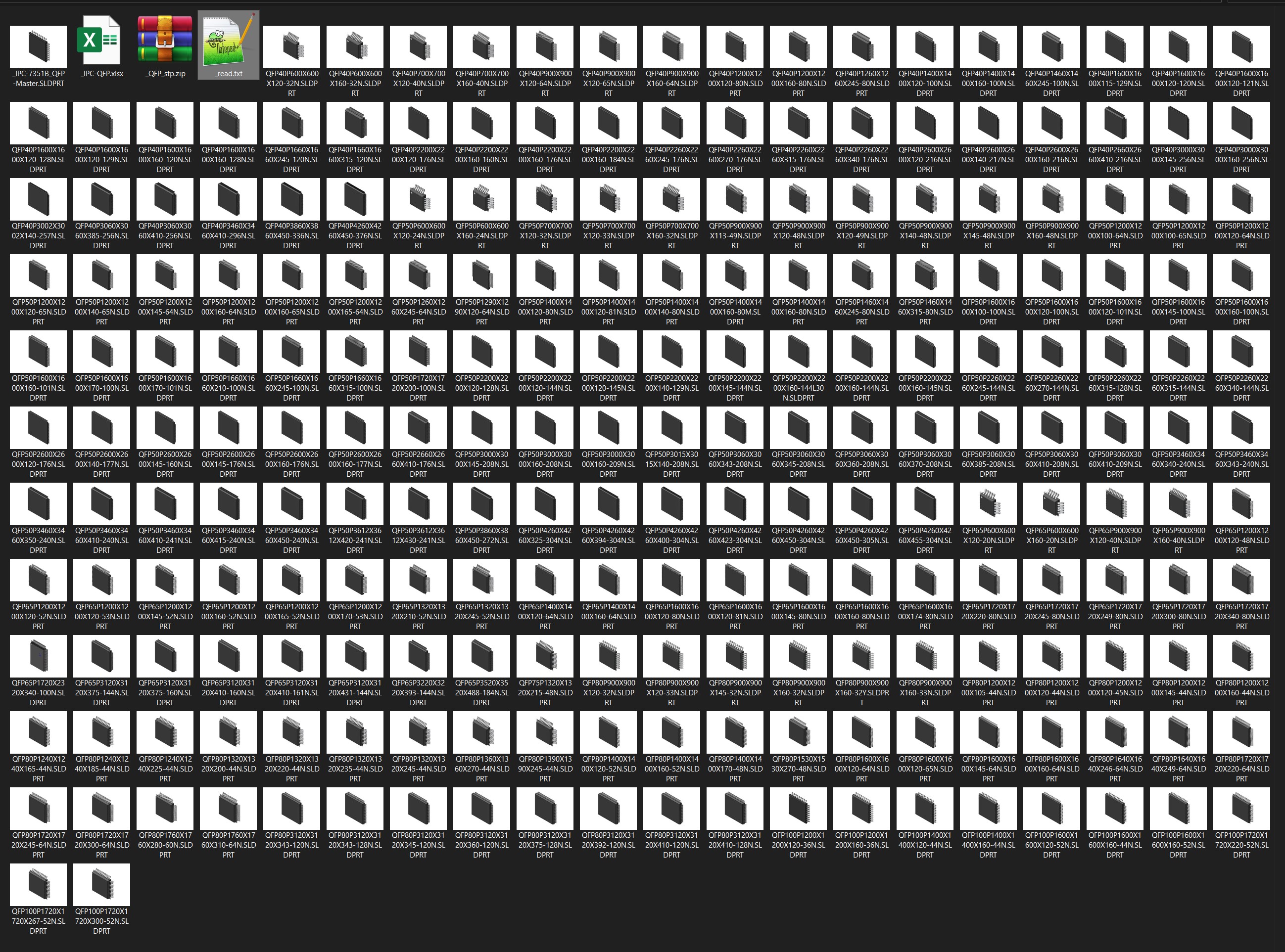 218x QFP封装(四方扁平封装)