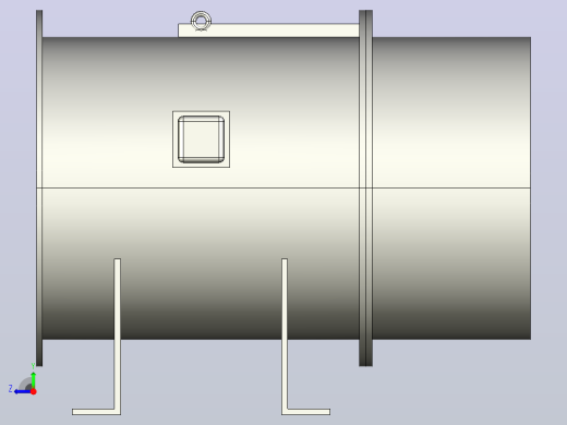 JAFF-H全混型轴流风机[JAFF-H-2.5X]右视缩略图