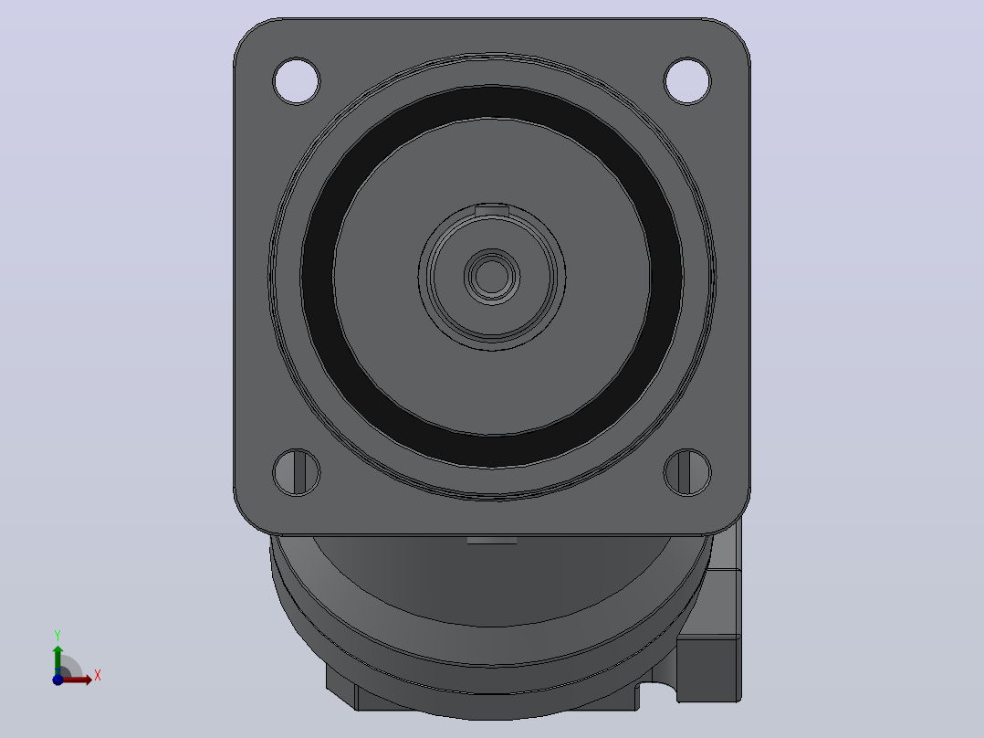 A2F0160-61RPBB05型定排量泵[A2F0160-61RPBB05]前视图