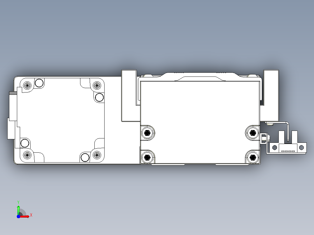 钢基模组TPA-KNR-8610C-340A1-ML-H0S1前视图