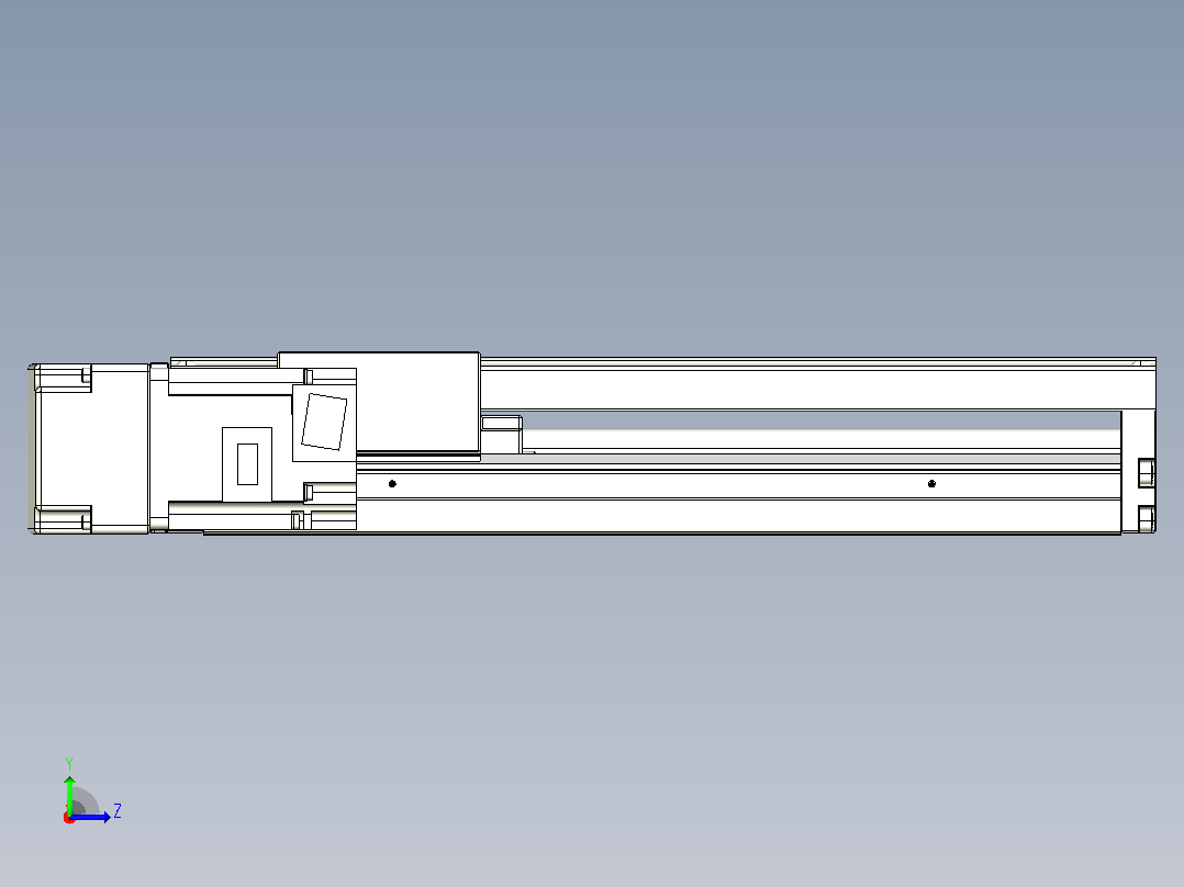 钢基模组TPA-KNR-8610C-340A1-ML-H0S1左视图