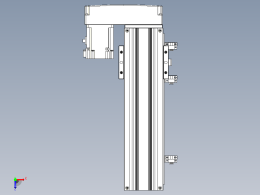 钢基模组TPA-KNR-8610C-340A1-ML-H0S1俯视缩略图