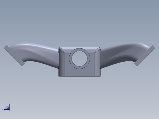 完整的V6 Engine SolidWorks型号包右视缩略图