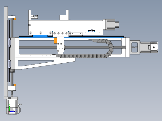垂直上料机构sw19可编辑左视缩略图