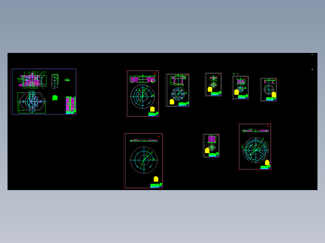 环形罩壳件落料、拉深、成形、修边复合模设计