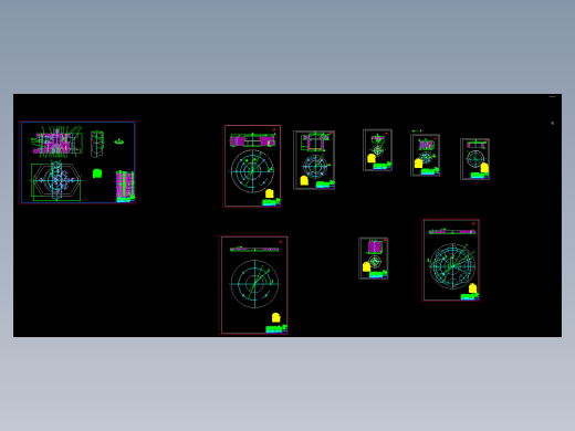 环形罩壳件落料、拉深、成形、修边复合模设计