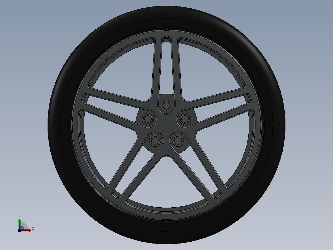 车轮SW2016前视图