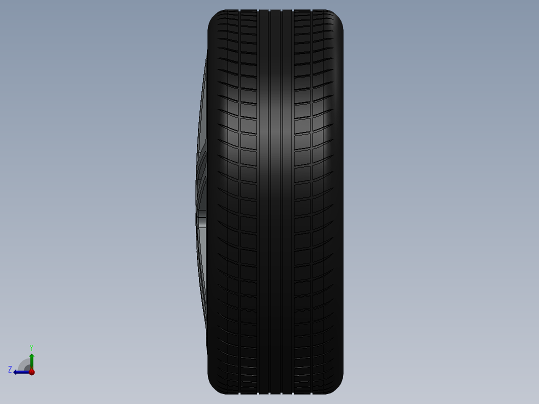 车轮SW2016右视图