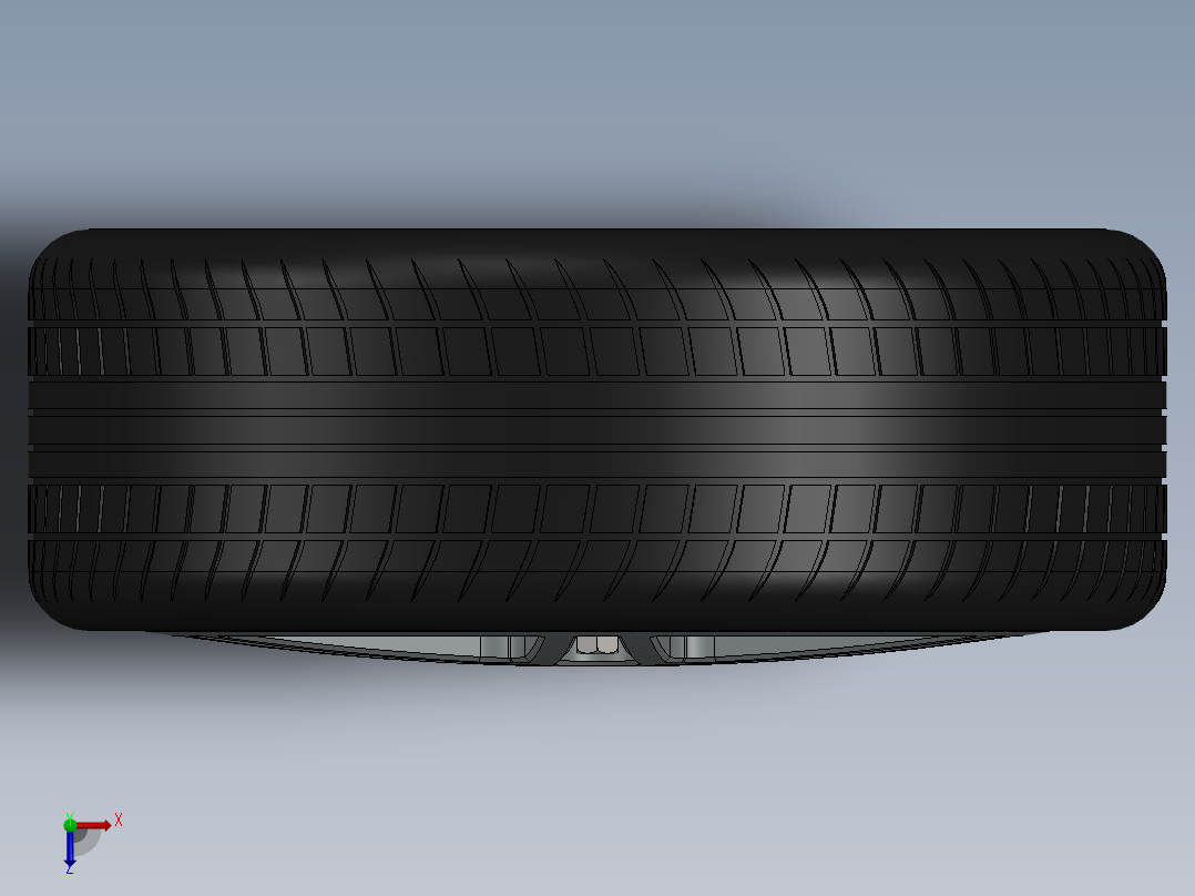 车轮SW2016俯视图