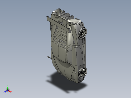 豪华跑车3D图纸(Rhino设计)
