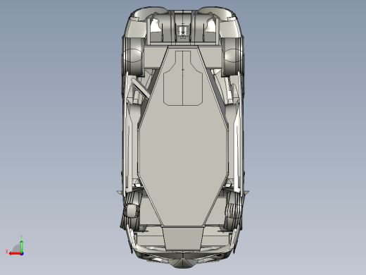 豪华跑车3D图纸(Rhino设计)后视缩略图