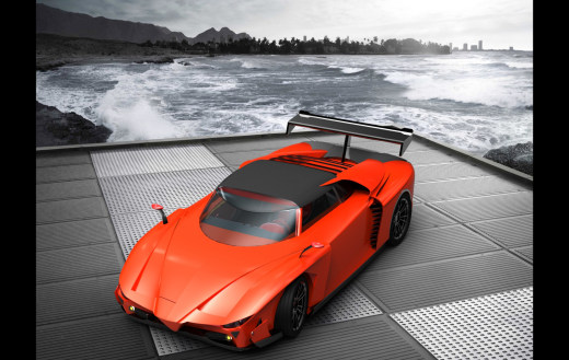 豪华跑车3D图纸(Rhino设计)缩略图