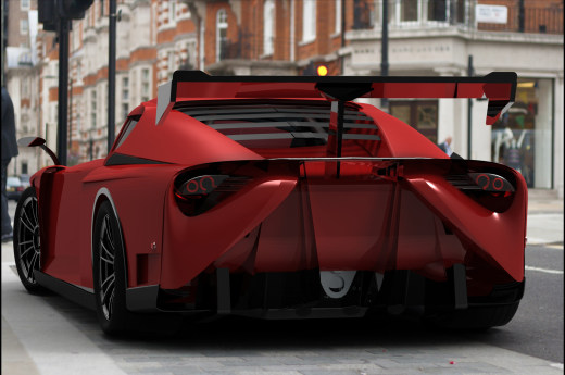 豪华跑车3D图纸(Rhino设计)缩略图