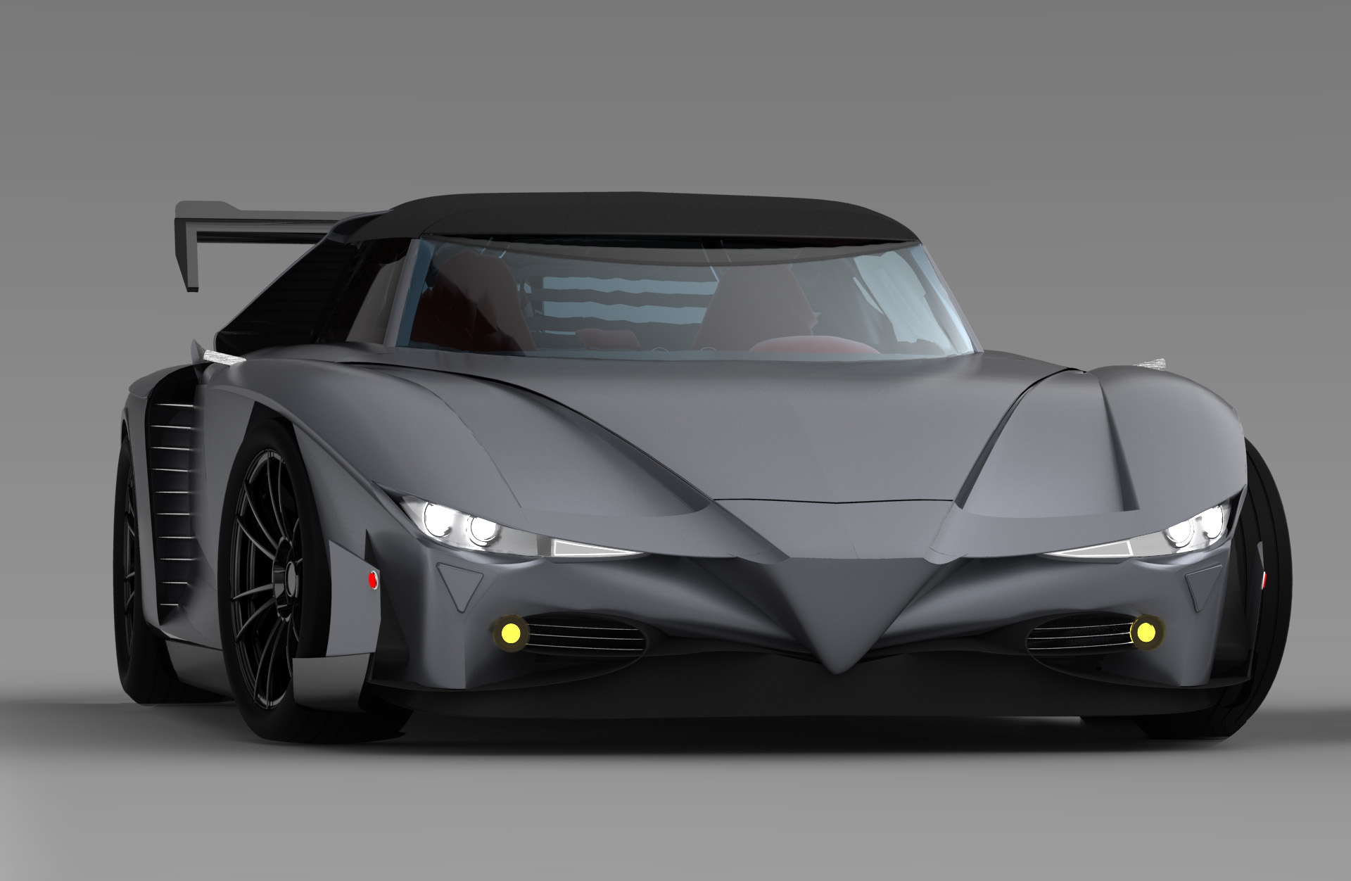 豪华跑车3D图纸(Rhino设计)