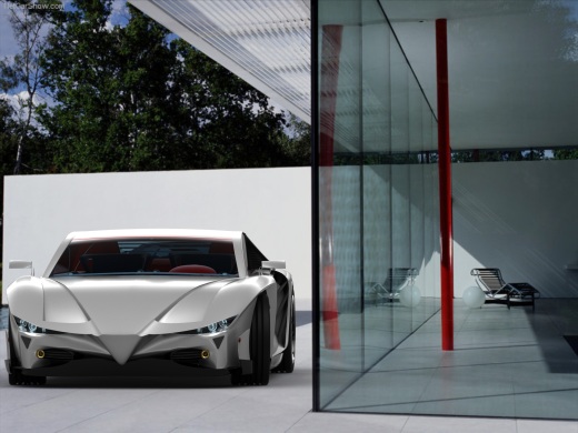 豪华跑车3D图纸(Rhino设计)缩略图