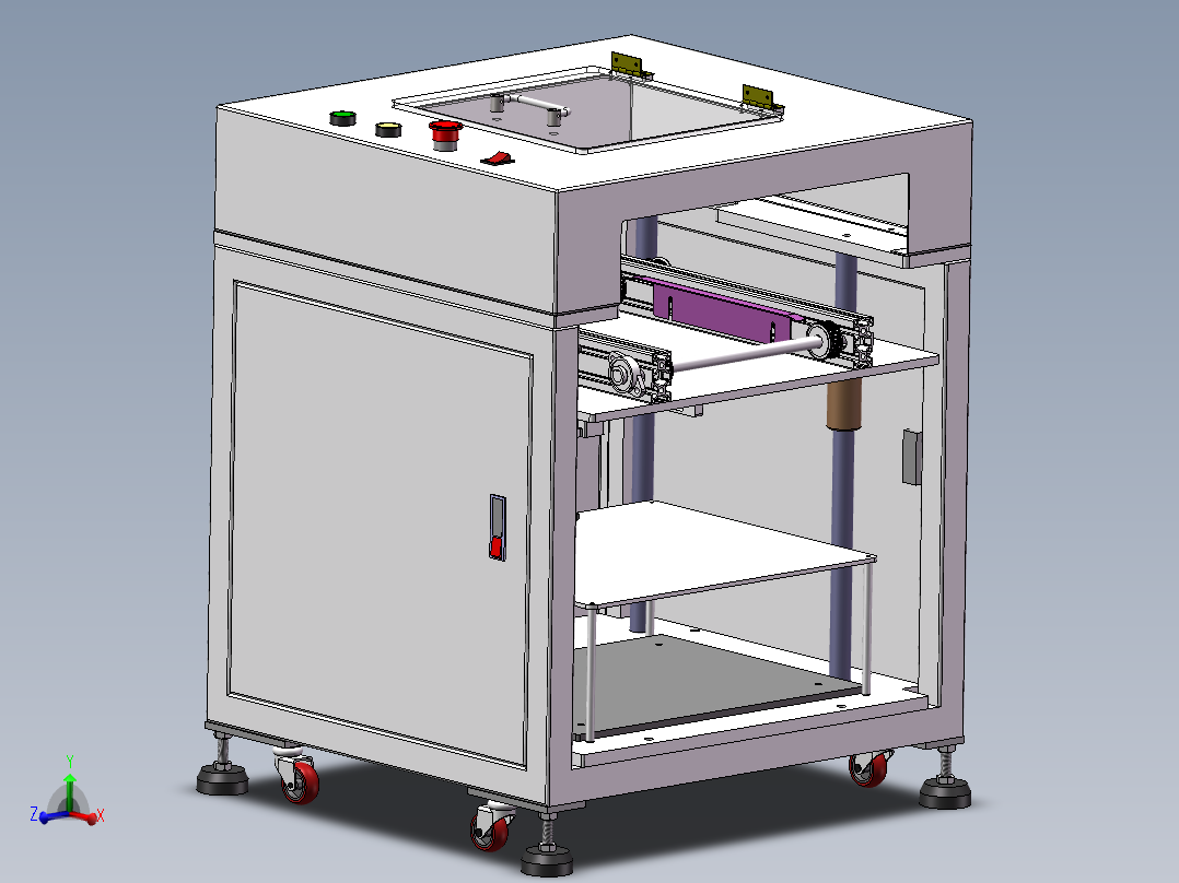 组装线端头升降