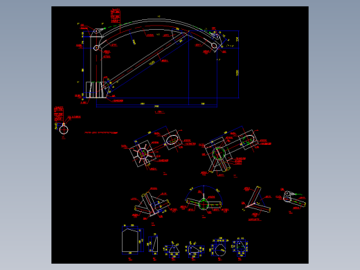 常用钢结构桁架建筑工程设计