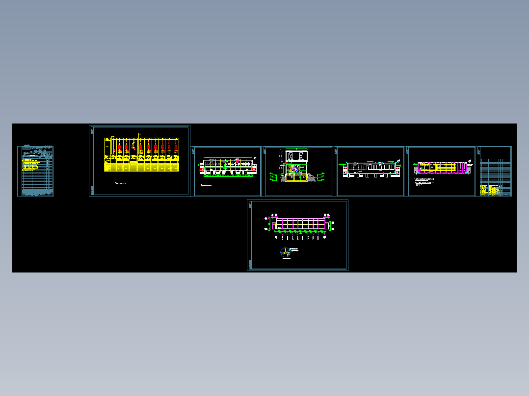 35kV预制舱及400V低压预制舱一次图纸