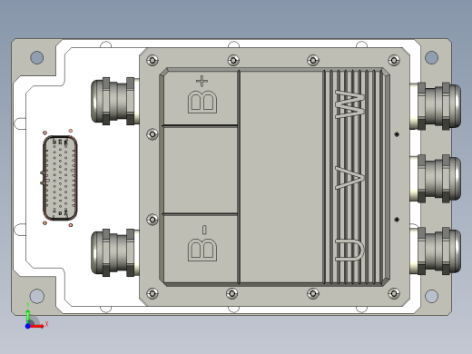 新能源汉腾幸福ES01纯电动车控制器前视缩略图