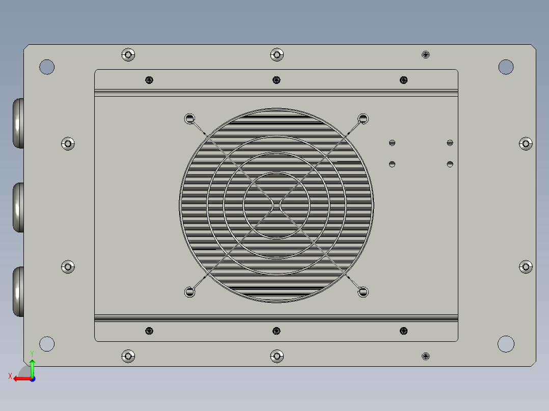 新能源汉腾幸福ES01纯电动车控制器后视图