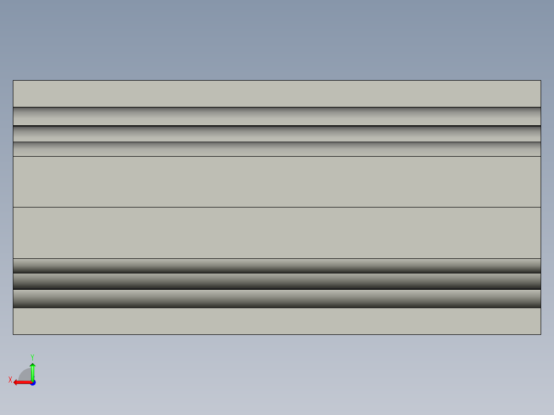 涡轮 叶片 涡扇 (21)后视图