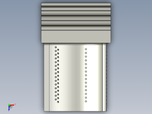 涡轮 叶片 涡扇 (21)俯视缩略图