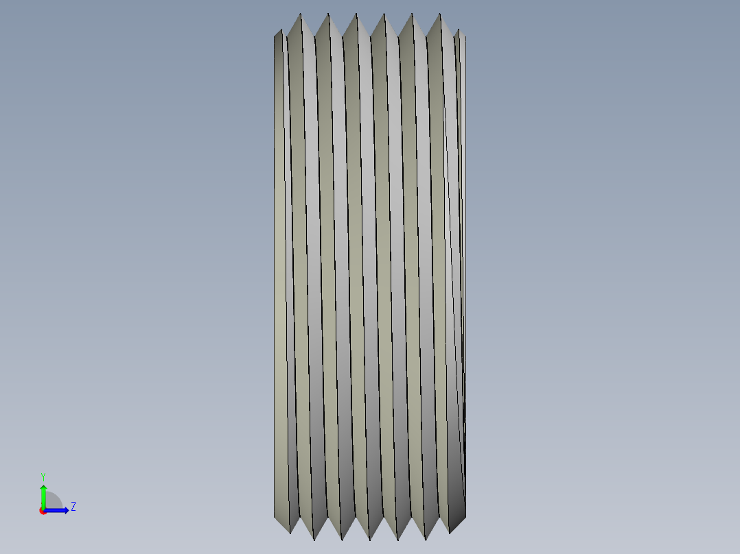 止付螺絲MSWH,MSWSH-3D多系列多零件图纸模型左视图