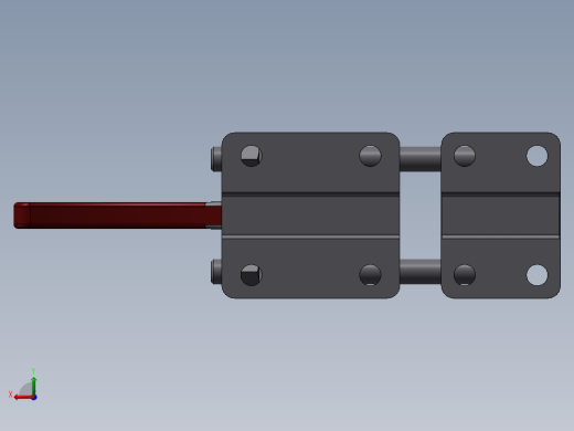 快速夹钳-门栓型(CT-J-40380后视缩略图