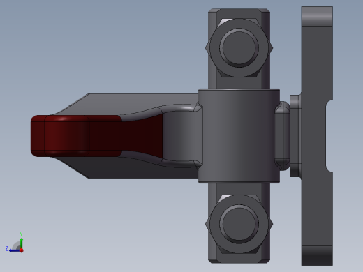 快速夹钳-门栓型(CT-J-40380右视缩略图