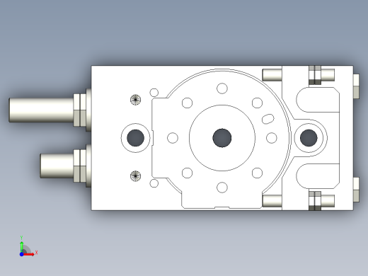 旋转气爪PRC22ST-90前视缩略图
