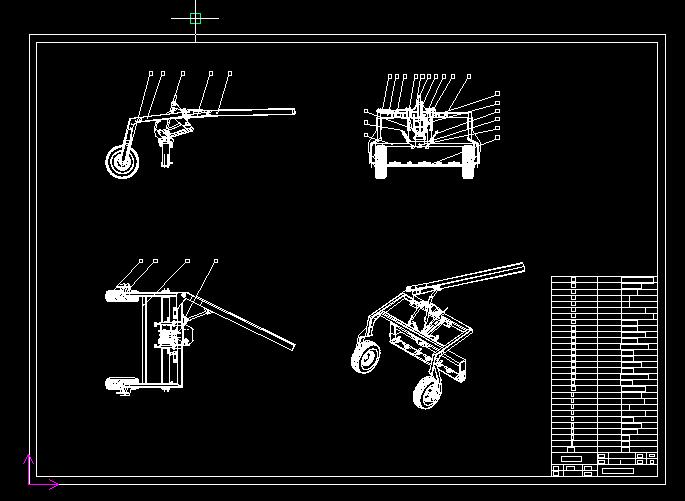 割草机压扁机悬挂装置设计