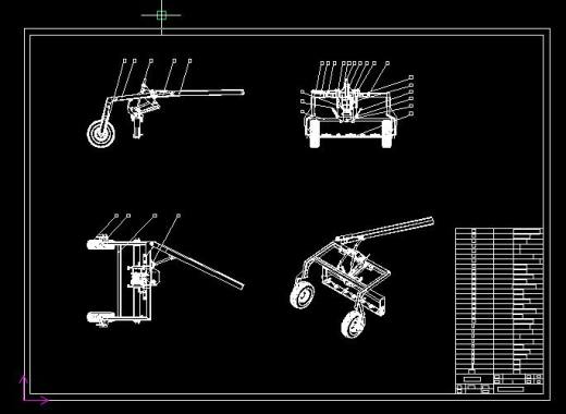 割草机压扁机悬挂装置设计缩略图