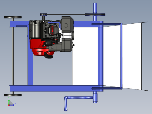 木薯马铃薯土豆粉碎机左视缩略图