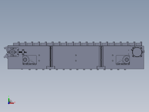 链式输送机结构