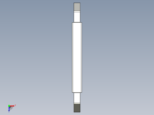 取手(鋁合金)(A)AS-3D多系列多零件图纸模型俯视缩略图