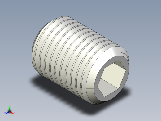 DIN 913-ISO 4026 固定螺钉-M22 L=30.STEP