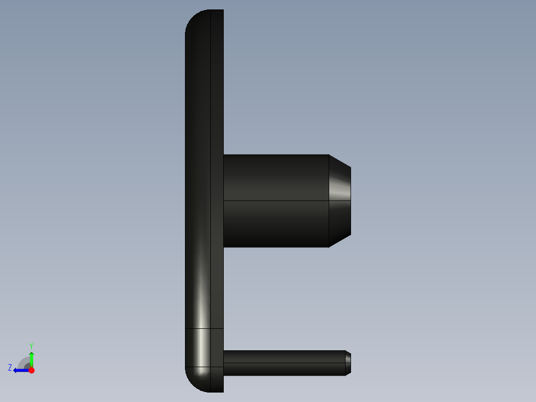 型材-BR 30X30R COVER CAP 3842548777右视图