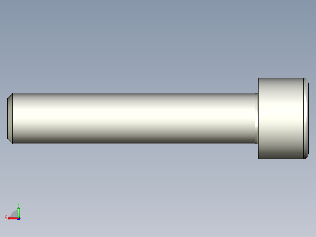 螺钉-DIN_912-M8x40.stp后视图