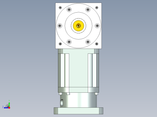 换向器PW170双轴 PLX142-L2 35-114.3-200-M12-10B.stp右视缩略图
