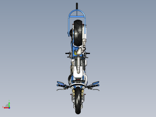 摩托车ducati-rs-project-SolidWorks-stp-igs格式后视缩略图