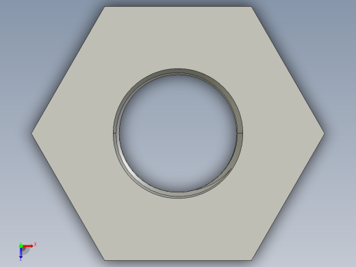 船舶管路系统SeaCor_ReducerBushing_FPTxSPIG_37J138210_1.5in x 0.75in俯视缩略图