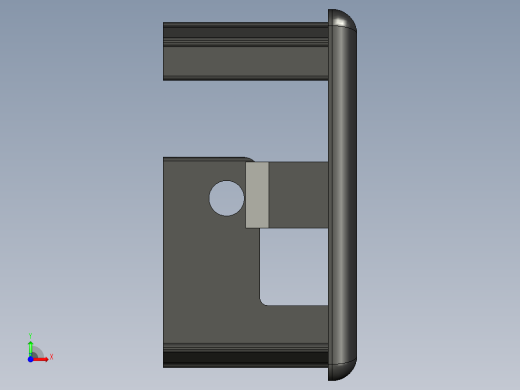 型材-BR CABLE DUCT CAP 45X45 3842535676前视缩略图